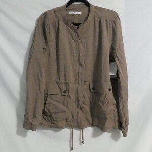 CLEO | large | Beige Utility Jacket | NWT
